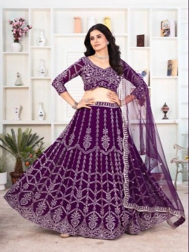 Premium Faux Georgette Designer Lehenga Choli