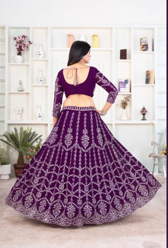 Premium Faux Georgette Designer Lehenga Choli