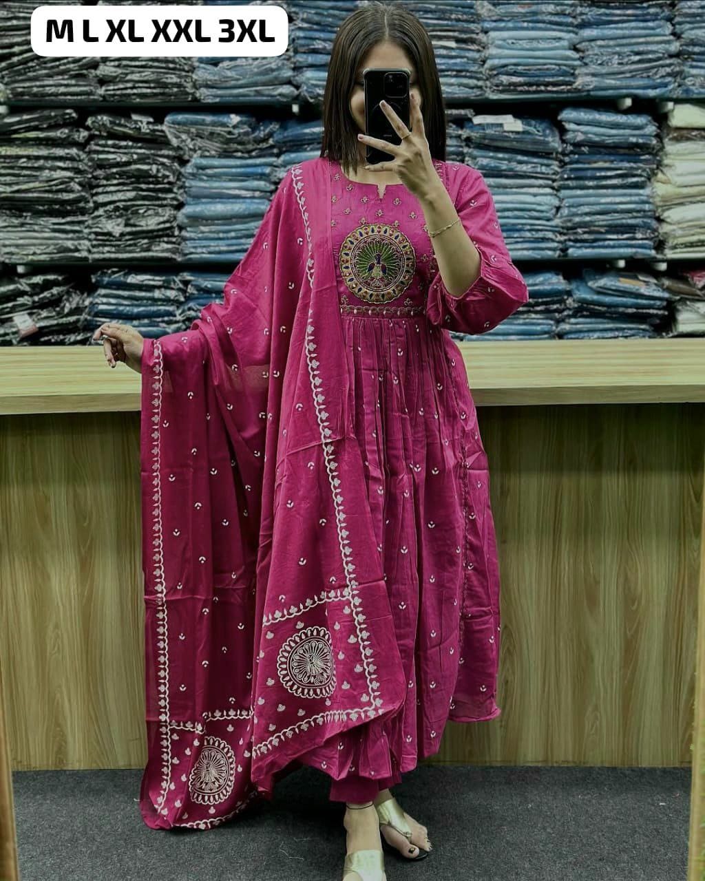 Premium Anarkali Kurta Set
