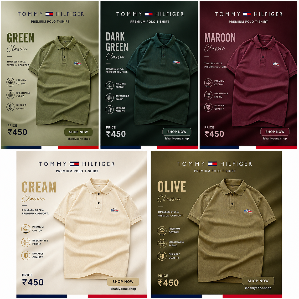 🟤 Olive Classic Polo – Modern & Trendy