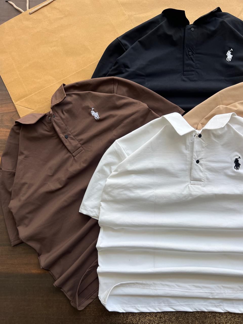 ⚪ Classic White Polo – Premium Edition